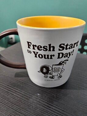 Tim Hortons Retro Style "Fresh Start to Your Day!"  16 Oz  Coffee Mug 2026